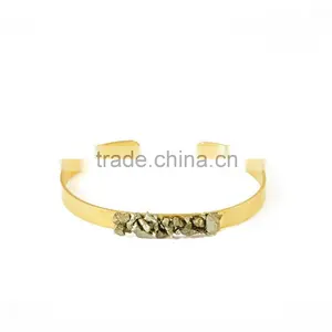 EX03-0031 2016 Latest Designs Gold Stainless Steel Bangles And Braceletsl thumbnail-5