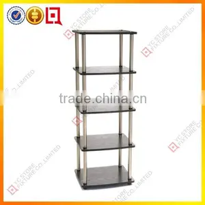 3 Tiers Chrome Wire Shelving Rack thumbnail-6