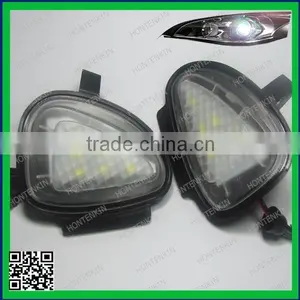 Canbus System No Error Xenon White 18-SMD LED Under Side Mirror Puddle Lights For Volkswagen MK6 6 MKVI GTi Golf Quality Choice thumbnail-1