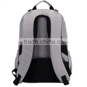 2016 Customed Gray Canvas Diaper Baby Bag thumbnail-4