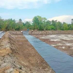 HDPE Geomembrane for Fish Farm Pond in UK thumbnail-1
