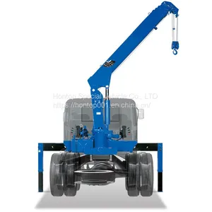 2ton, 3ton 4Ton,5Ton,6.3T,8Ton 10Ton 12 16 Ton Truck-mounted Straight Telescopic Arm Stiff Boom Crane for Truck thumbnail-1