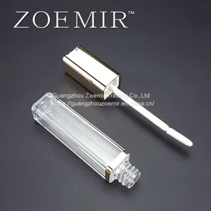 Luxury Gold Lipgloss Tube Empty Crystal Liquid Eye Shadow Container thumbnail-2