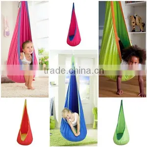 Child Hanging Swing Seat Chair Crows Nest Hammock Swing thumbnail-1