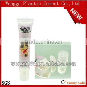 19mm Lip Gloss Tubes&transparent Empty Lipstick Tube Soft Tube Transparent Plastic Lipgloss Tbe Cosmetic Lip Balm Tube thumbnail-1
