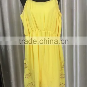 Beaded Chiffon Fabric Breatheable Sleeveless Spaghetti Strap Jumpsuit thumbnail-1