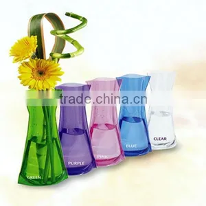Plastic Custom Made Colorful Pvc Vase thumbnail-1