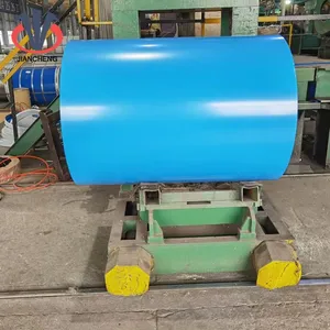 Prime Galvanized Steel Coils Ppgi Ppgl Ral 6026 S220gd Color Coated Prepainted Steel Coil thumbnail-3