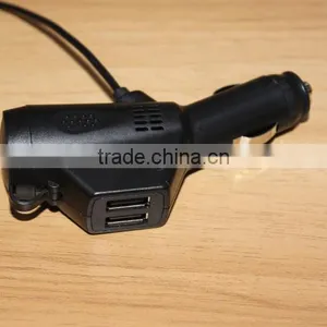 2-port Hot Sales 2015 Universal Car Charger Sprial Cable thumbnail-6