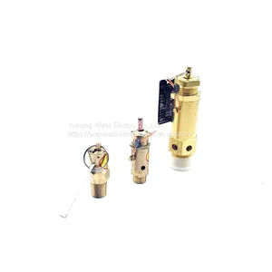 12bar 30bar Small Body Brass Material Spring Loaded A28X High Pressure Safety Valve for Air Compressor thumbnail-3
