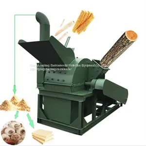 Wood Crushing Equipment, Wood Shredder, Mushroom Wood Shredder, Branch Bamboo Straw Tree Crushing Machine thumbnail-3