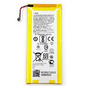 Digital Battery HG40 For Motorola Moto G5 Plus XT1684 XT1685 XT1687 XT1681 3000mAh 3.8V Phone Batteries thumbnail-1