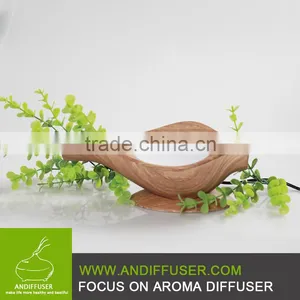 Aromatherapy Diffuser Essential Oil Ultrasonic Air Humidifier Aroma Diffuser Wood Grain thumbnail-3