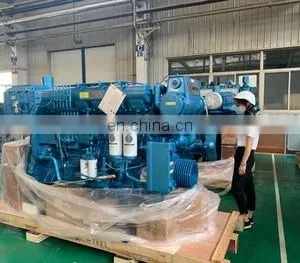 Brand New 6 Cylinder In-line Water Cooler Weichai WHM6160 Marine Engine thumbnail-4