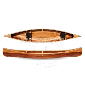 Fishing Boats Wooden Boat/Canoe/Kayak Out Fishing Boat Cedar Camping & Fishing Boat Kayak thumbnail-1