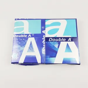 Copy Paper DOUBLE A4 80 Gsm 70 Gsm 500 Sheets China Manufacturer MAIL+kala@sdzlzy.com thumbnail-2