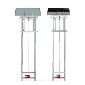 Household Electric Vertical Cargo Elevator Lift Doors and Windows Lifting Solar Panel Lift thumbnail-5