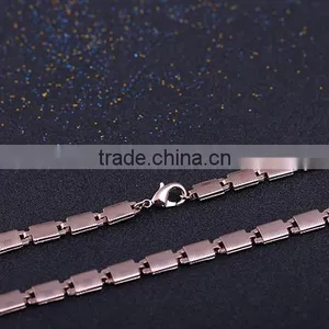 Popular Directly Yiwu Jewelry Factory Gold Plated Chain Necklace For Mens thumbnail-6