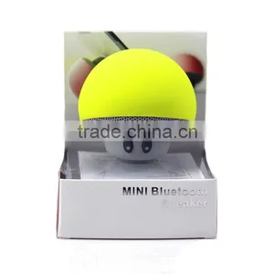 2016 High Quality Mini Portable Cute Mushroom Bluetooth Speaker Supplier's Choice thumbnail-6