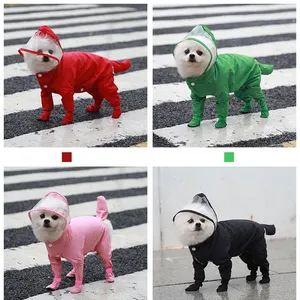Weenie Dog Raincoat​ Pet Full Coverage​ Raincoat thumbnail-5