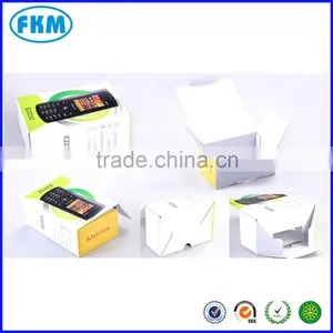 Folding Corrugated Paper Box for Cellphone / Mobile Phone Packaging thumbnail-1