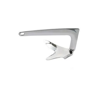 Heavy Duty Marine Grade Polished 316 Stainless Steel Bruce Style Claw Force Boat Anchor thumbnail-3