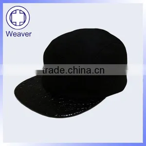 Custom 5-panel Adjustable Yupoong Snapback Cap / Wholesale New Distressed Cap thumbnail-3