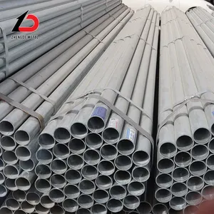 38mm Diameter GI Round Steel Pipe ASTM Spec Z80 Z100 Coating Sold by Meter for Greenhouse Bracket thumbnail-4