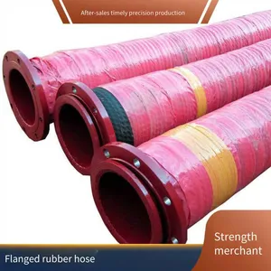 Gas Drainage Rubber Hose, Large-diameter Rubber Hose Specially for Ships, Mud Water Delivery Pipe, Steel Wire Skeleton Mine Hydraulic Pipe thumbnail-1