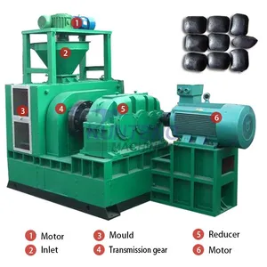 Iron Oxide Scale Direct Reduction Iron Powder Dust Neodymium Iron Boron Powder Ball Pressing Production Line thumbnail-4