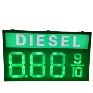 USA 8.889/10 Red Green LED Gas Price Changer Gas Station Display Screen Sign thumbnail-5