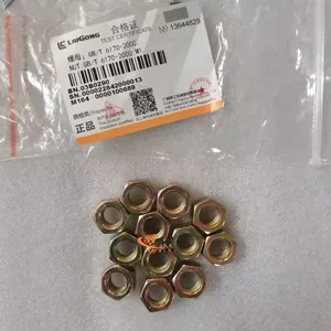 Original LIU-GONG 03B0290 Nut for Excavator Spare Parts in Stock. thumbnail-1
