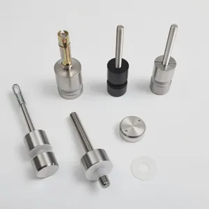 Factory Direct SS304 Stainless Steel Glass Holder Standoff 25mm Diameter Satin Finish Heavy Duty for Glass Wall thumbnail-2
