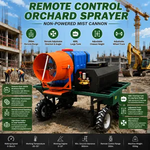 Professional Remote Control Farm Sprayer 600L Self Propelled Crop Protection Machine thumbnail-1