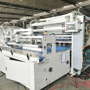 Factory Price Embossing Box-Drawing Soft Facial Tissue Machine Production Line Facial Tissue Paper Folding Machine thumbnail-1
