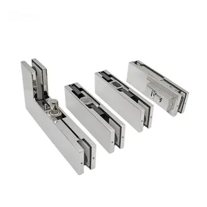 Lockable Stainless Steel Patch Fitting for Glass Doors thumbnail-4