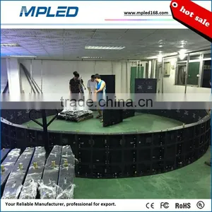 MPLED Outdoor/indoor High Quality Column Led Cabinet Especially for Hotel/conference Room thumbnail-1