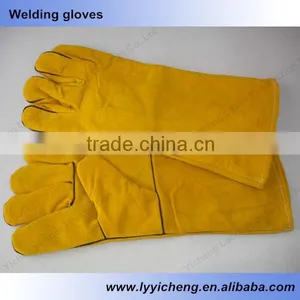 Cow Split Leather Welding Gloves thumbnail-3