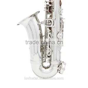 Plastic Baby Saxophone Silver Metal Alto Saxophone thumbnail-2