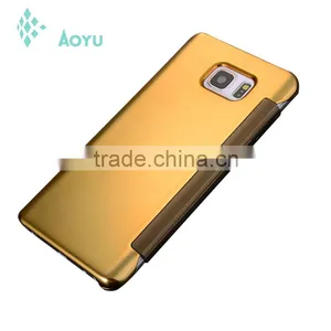 2016 New Arrive Flip Mirror Phone Case for Samsung Note 5 thumbnail-2