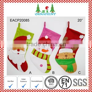 20 Inch Felt Christmas Stocking thumbnail-1