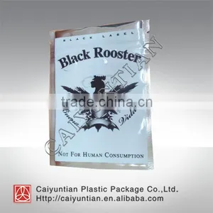 Customized WTF Black Diamond Plastic Packaging Bag thumbnail-2