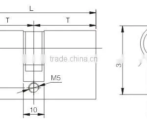 Door Handle Lock Core SX-01 thumbnail-2