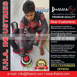 MAN Dummies MMA Grappling UFC Made of High Quality PU LEATHER by FHA INDUSTRIES thumbnail-1