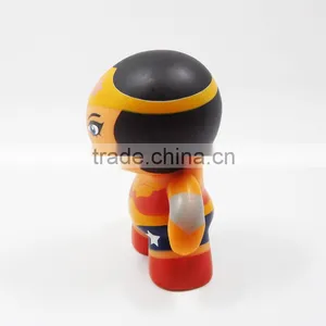 OEM Good Quality Eco-friendly Hero Figure 3D Roto Casting Vinyl Toy Made in Shenzhen thumbnail-3