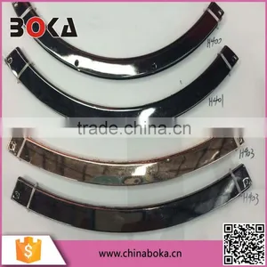 BOKA High Quality Gunmetal Crescent Metal Neck Trim for Dress thumbnail-1
