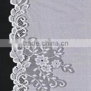 High Quality Atistic Unique Side Big Lace Flower Handmade Design thumbnail-1