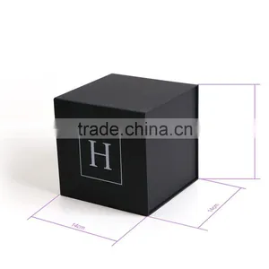 Black Cardboard Paper Box Packaging, Foldable Carton Box Packaging Full Color Gift Box thumbnail-5