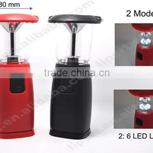 (1500360) Hand Crank Portable Rechargeable Ni-Mh Battery Solar LED Lantern thumbnail-4