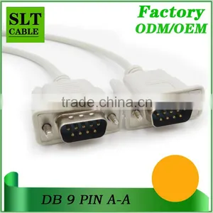 SLT Good Price DB 9 Pin Serial Cable Male to Male RS232 Cable thumbnail-1